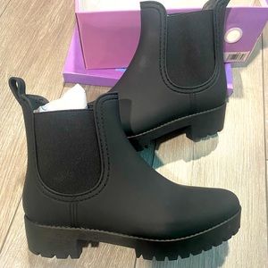 Jeffrey Campbell Waterproof Chelsea Rain Boots